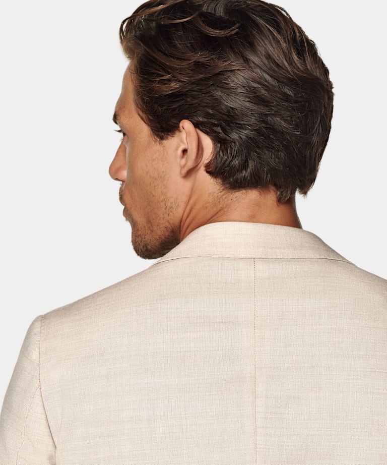 Sand Tailored Fit Havana Suit Jacket