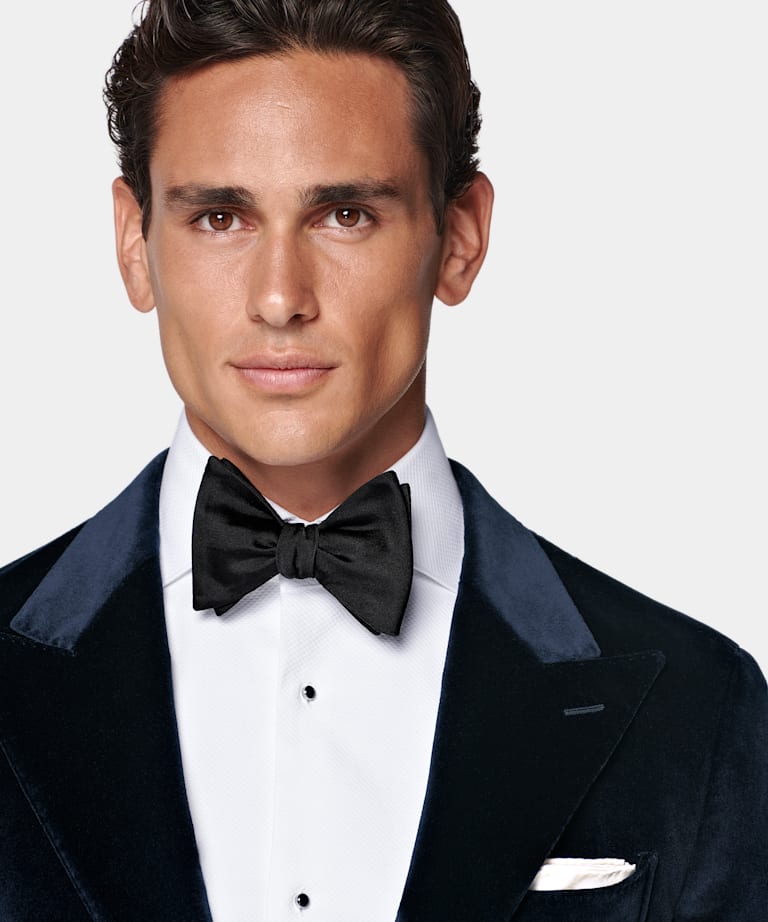 Navy Tailored Fit Havana Dinner Jacket