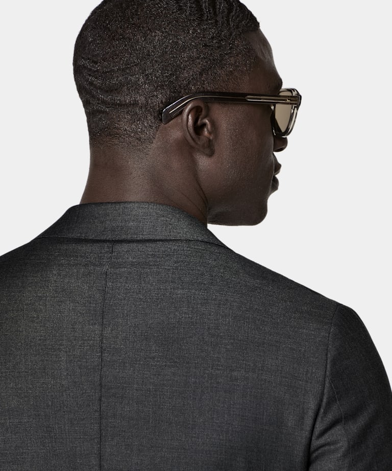 Havana Anzugsakko dunkelgrau Tailored Fit