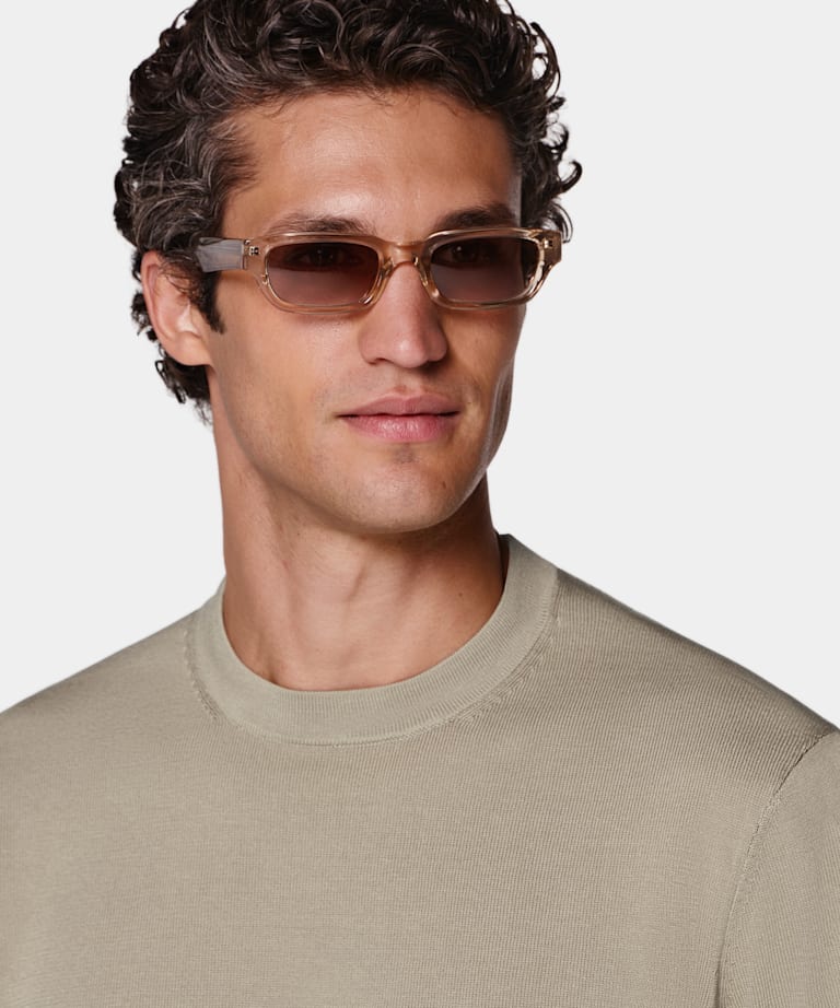 Green Short Sleeve Crewneck