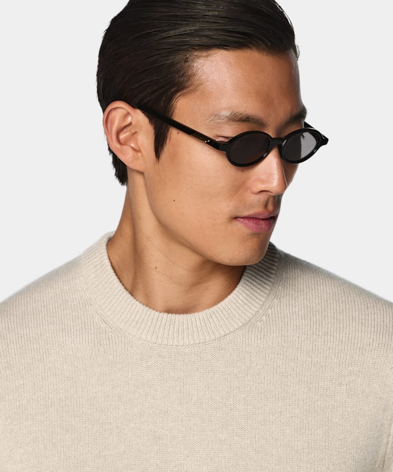 Light Brown Crewneck