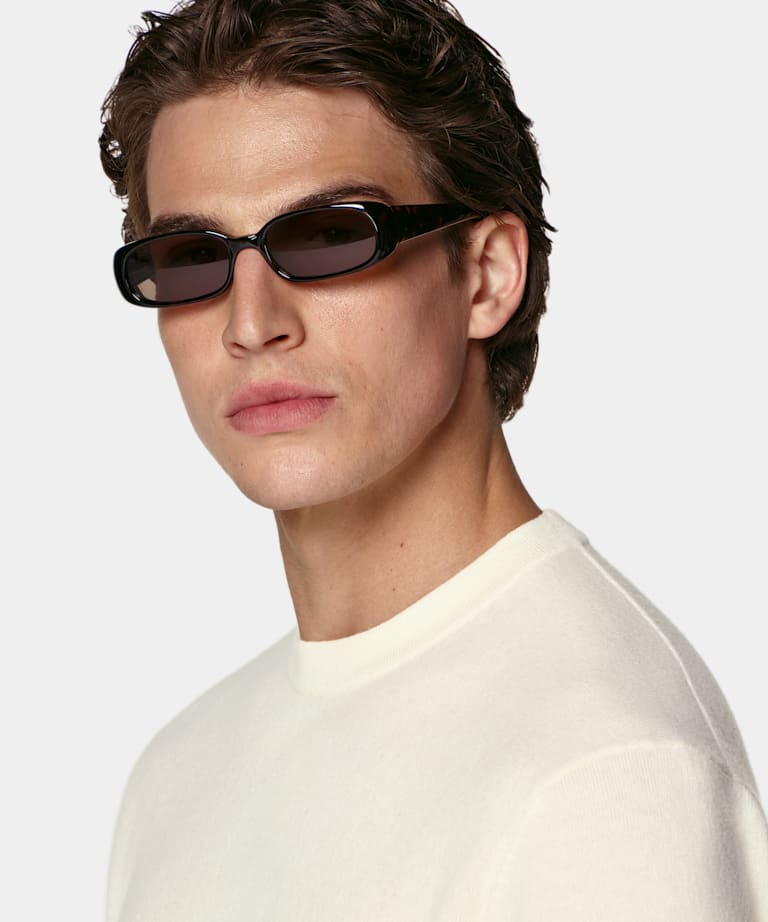Rundhals Kurzarm off-white