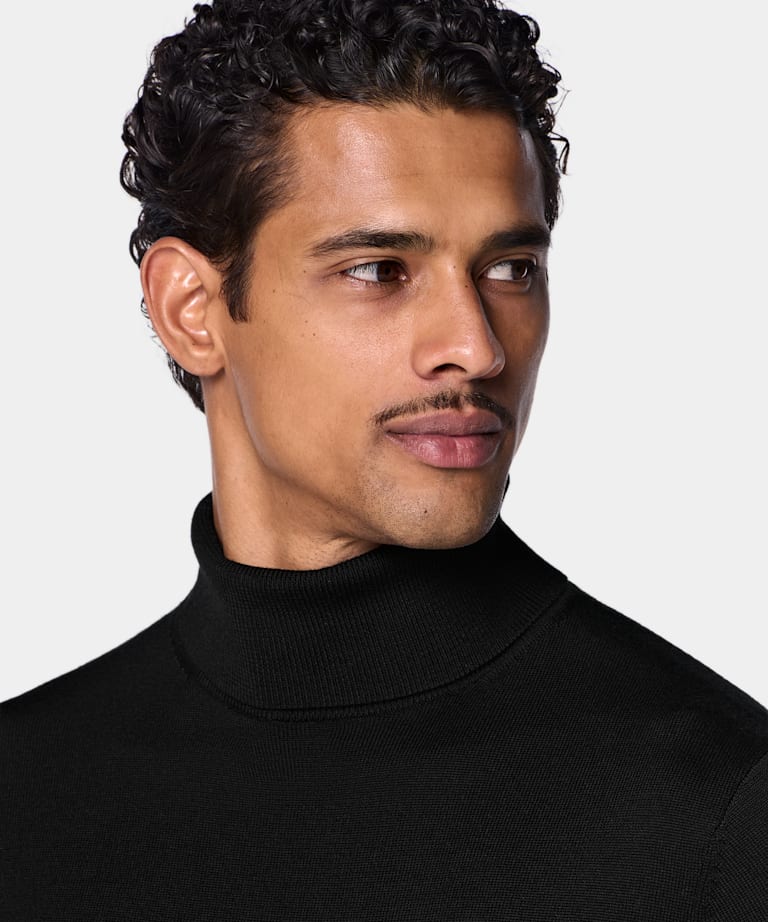 Black Turtleneck