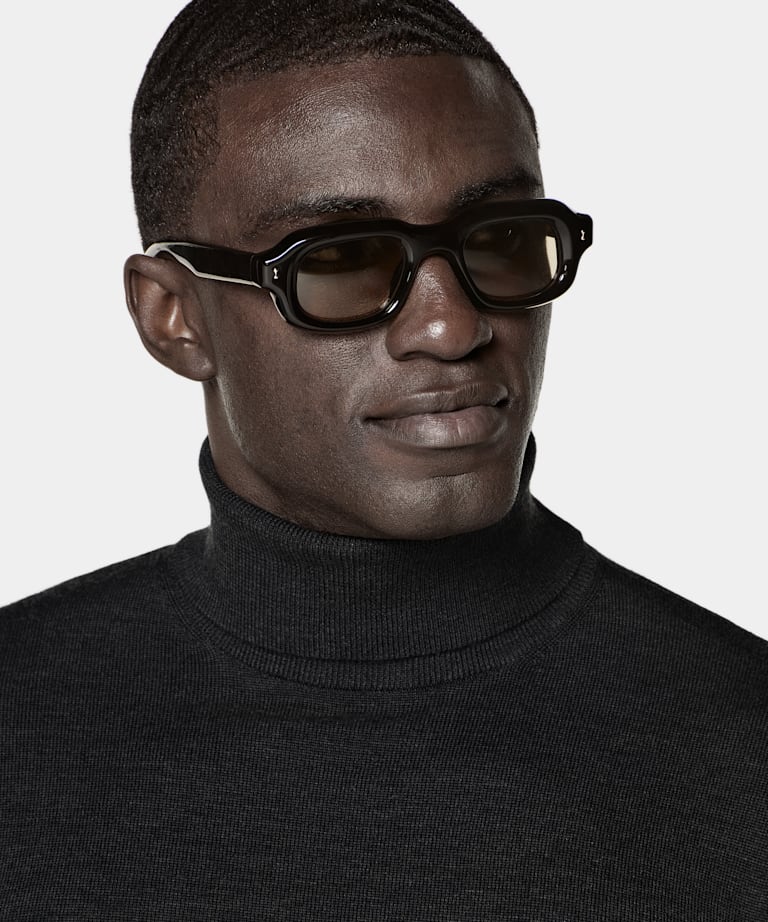 Dark Grey Turtleneck