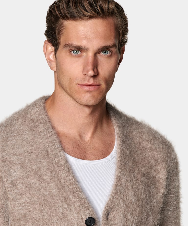 Mid Brown Cardigan