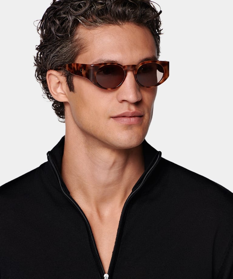 Black Half Zip