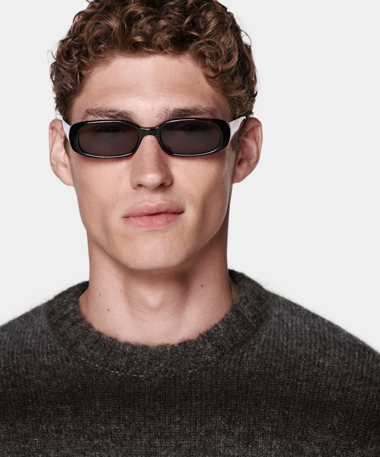 Dark Brown Dégradé Crewneck