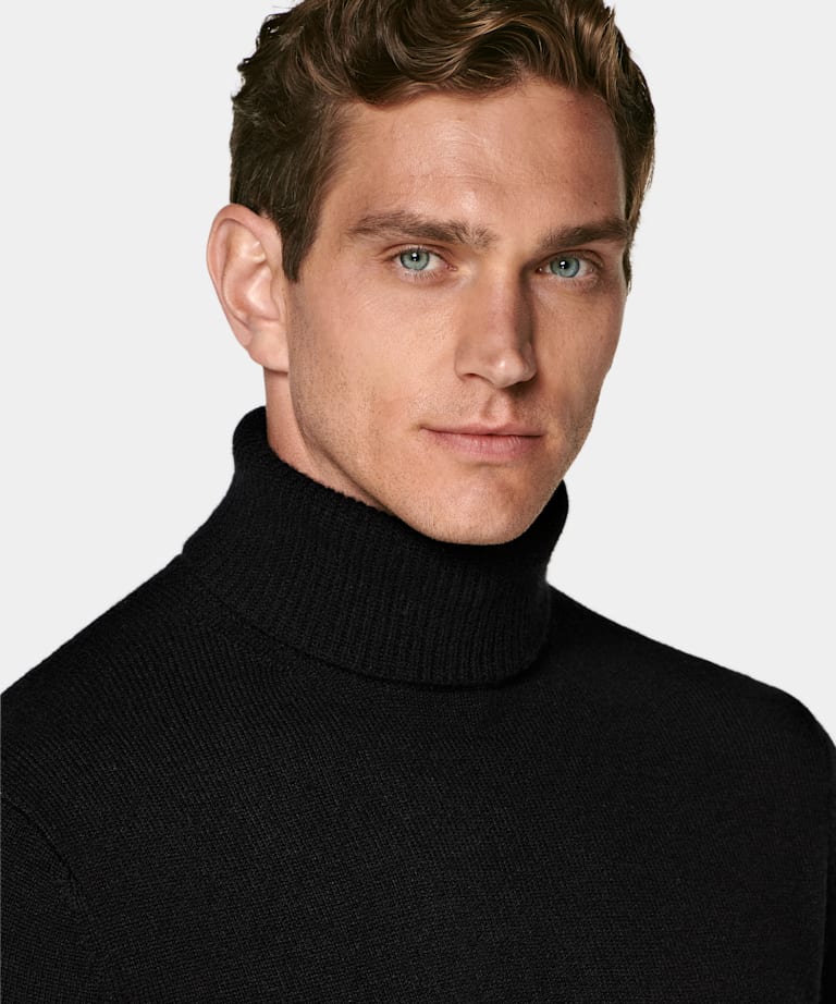 Black Turtleneck