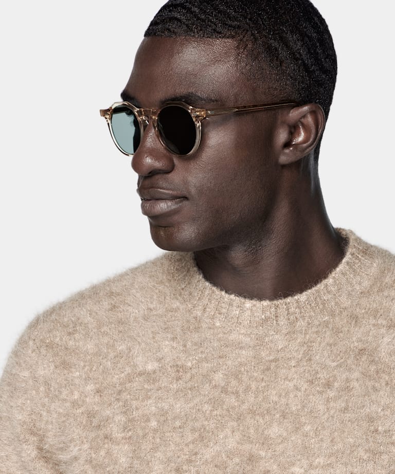 Taupe Crewneck