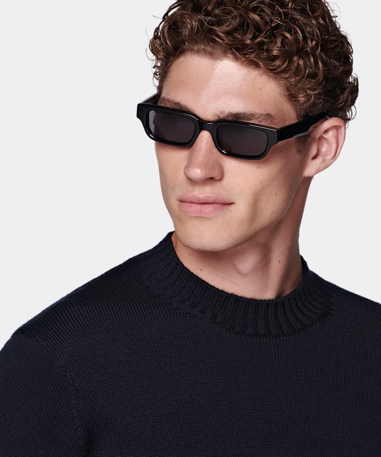 Marinbl&aring; crewneck