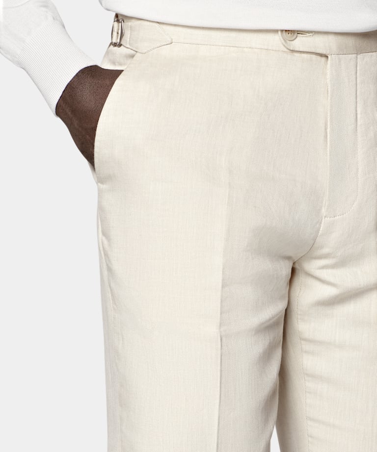 Sand Tailored Fit Havana Suit