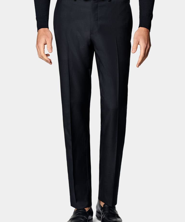 Traje Havana azul marino corte Tailored