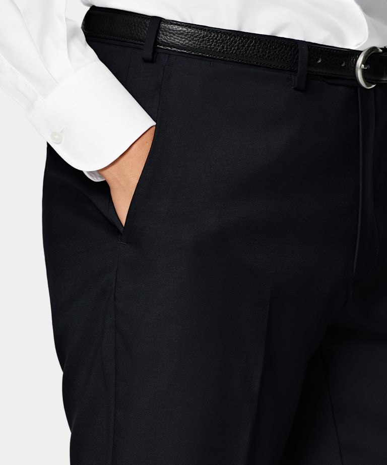 Costume Havana coupe Tailored bleu marine