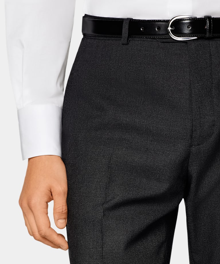 Traje Havana gris oscuro corte Tailored