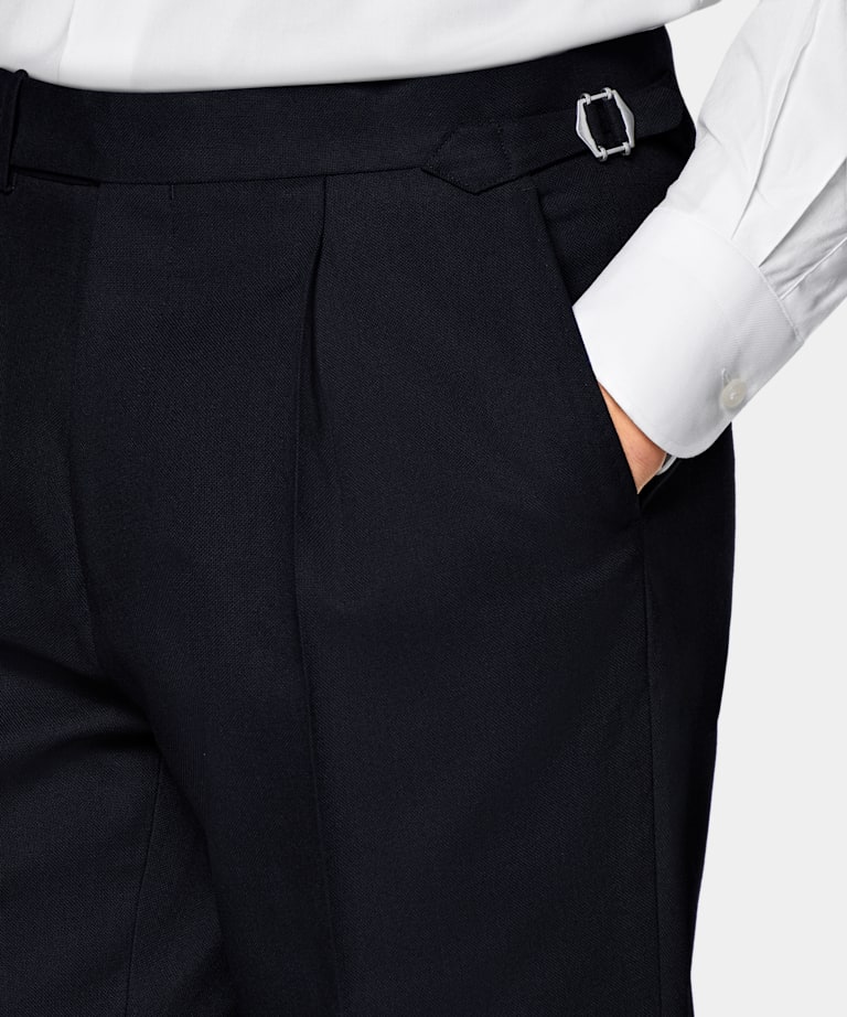 Traje Havana azul marino corte Tailored