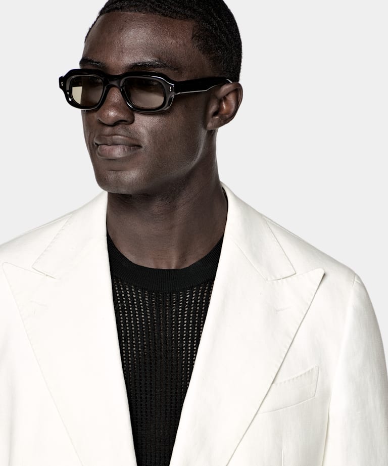 Off-White Tailored Fit Havana Suit