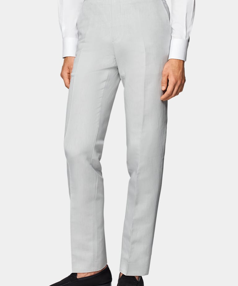 Costume trois pièces Havana coupe Tailored gris clair