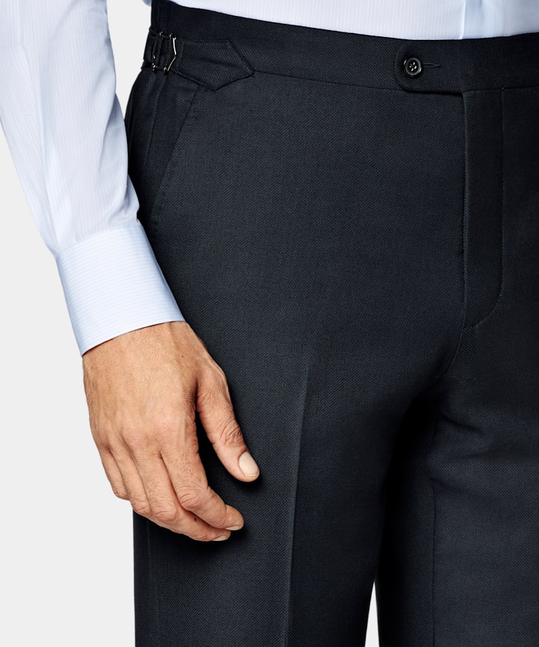 Navy Tailored Fit Havana Suit