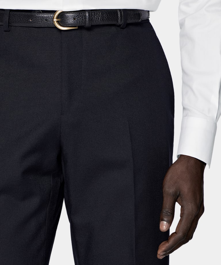 Navy Tailored Fit Havana Suit