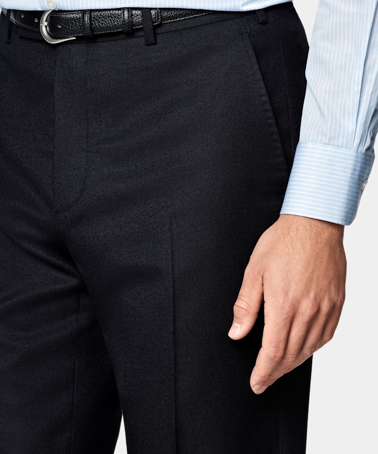 Navy Tailored Fit Havana Suit