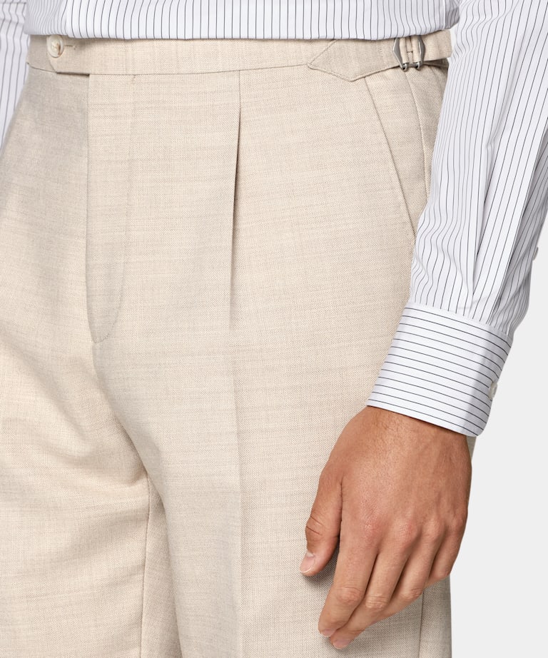 Sand Tailored Fit Havana Suit