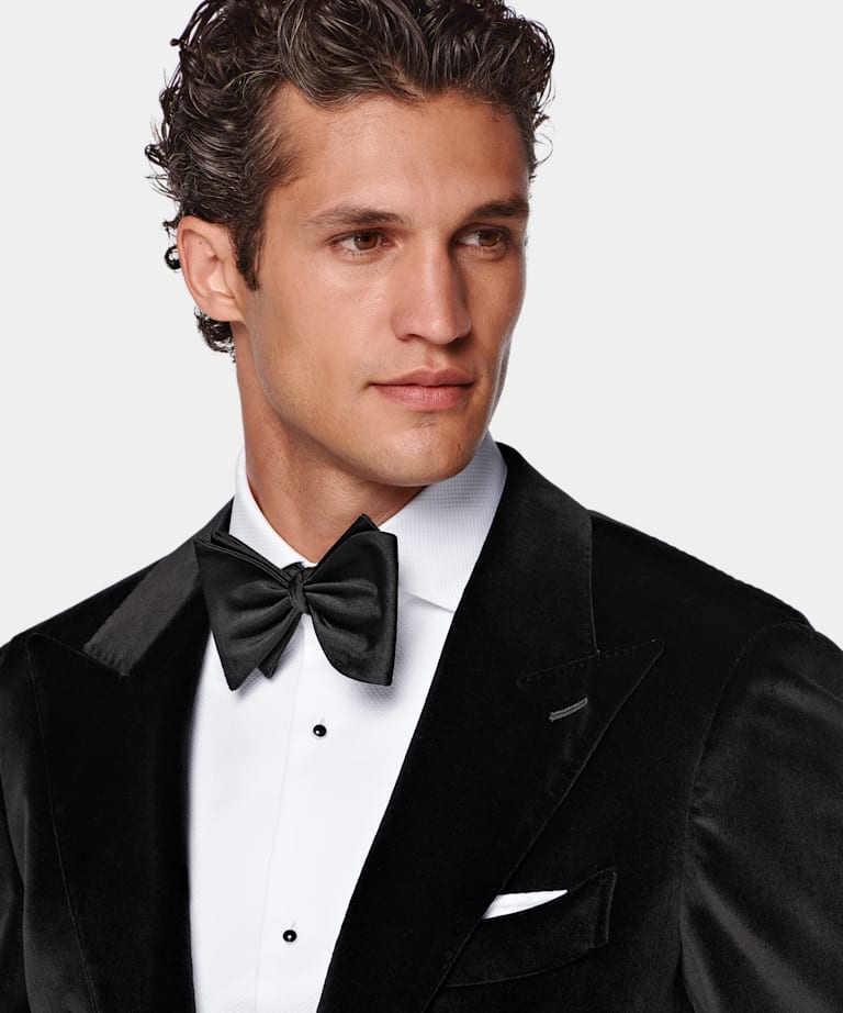 Black Tailored Fit Havana Tuxedo