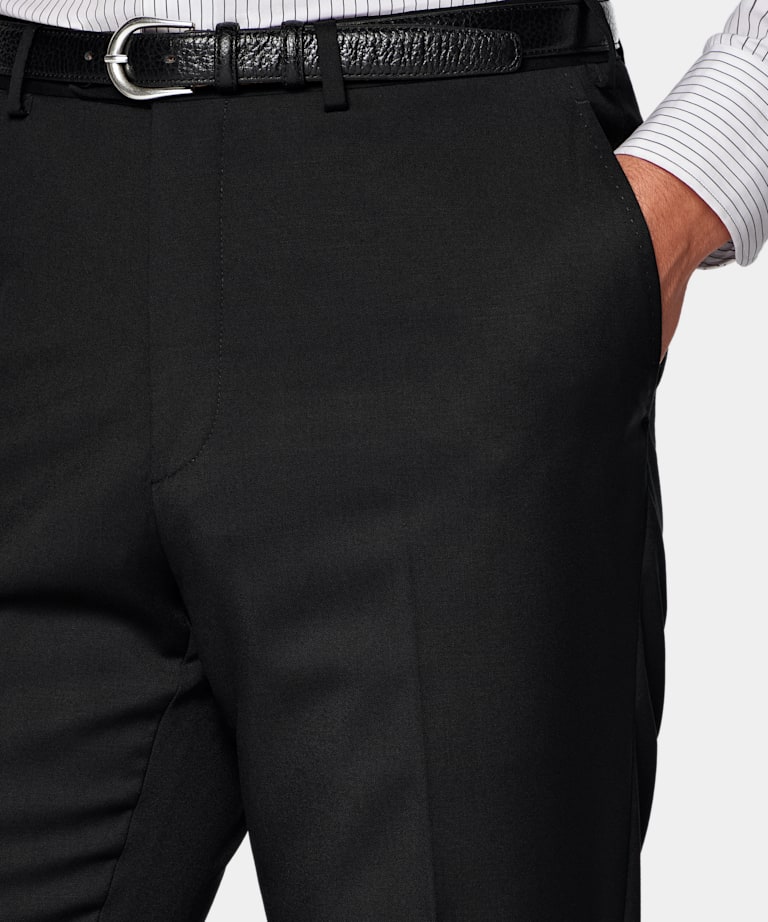 Black Perennial Tailored Fit Havana Suit