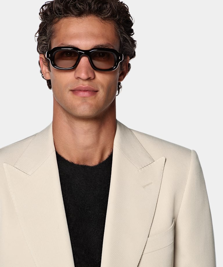 Light Brown Tailored Fit Milano Suit