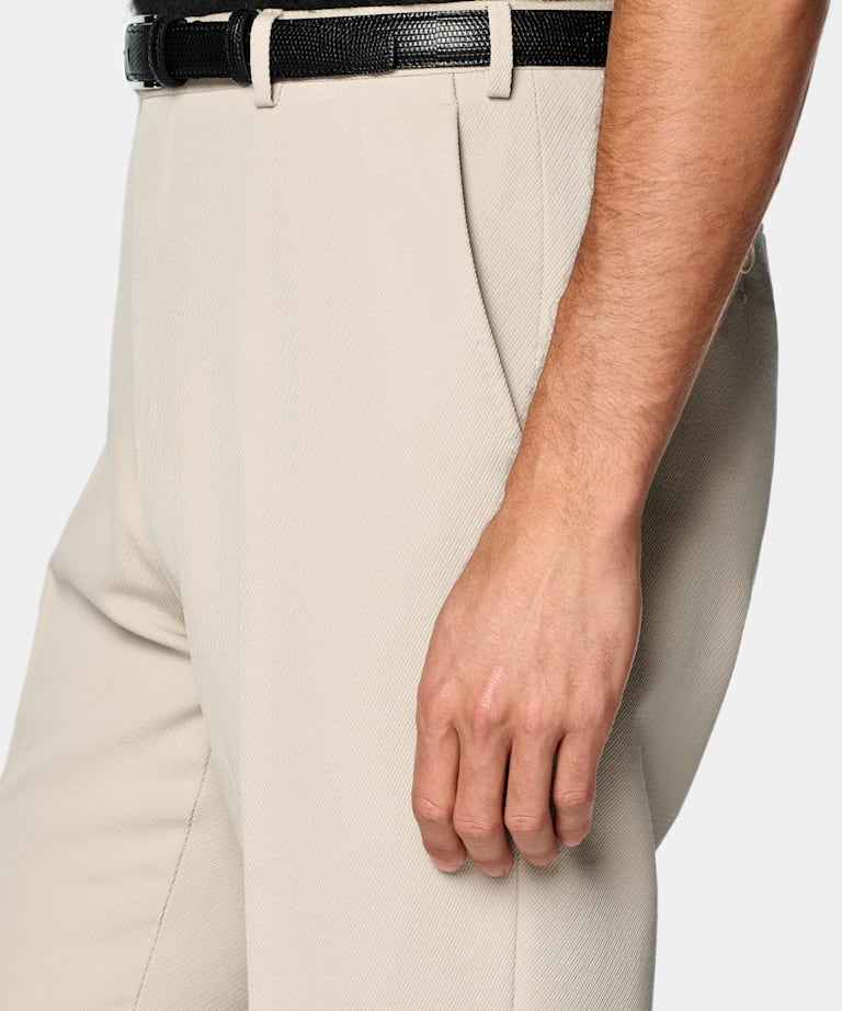 Light Brown Tailored Fit Milano Suit