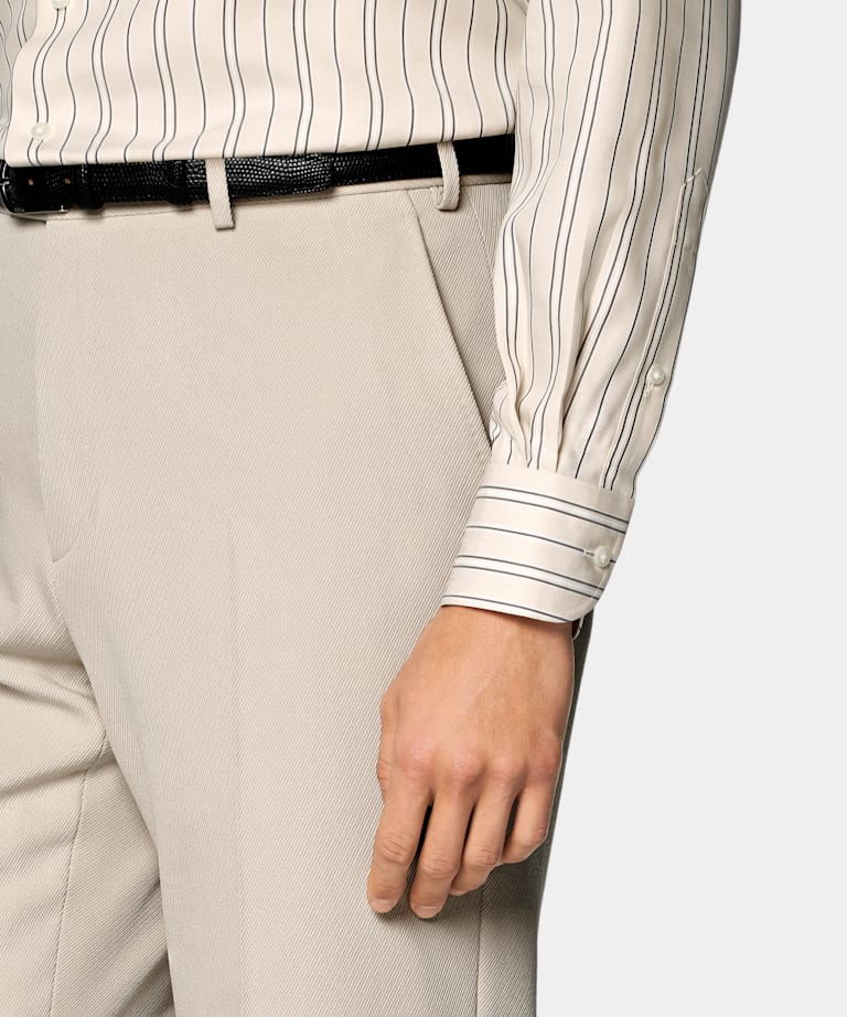 Light Brown Tailored Fit Milano Suit