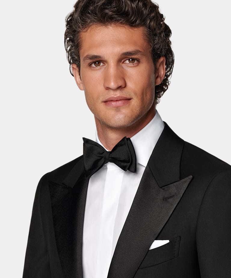 Black Tailored Fit Havana Tuxedo