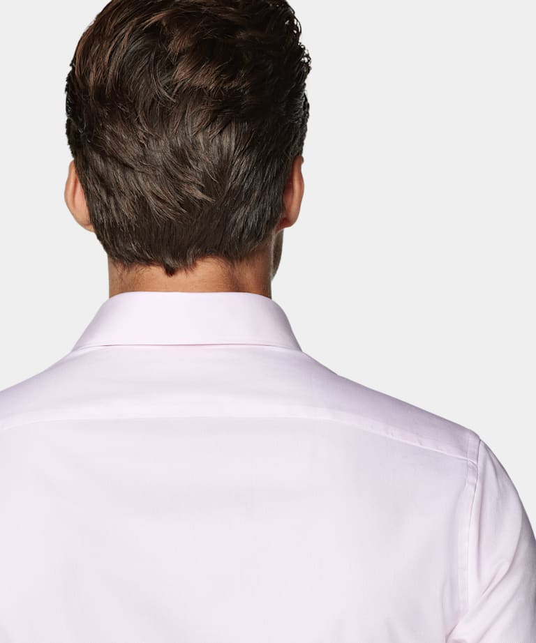 Pink Royal Oxford Slim Fit Shirt