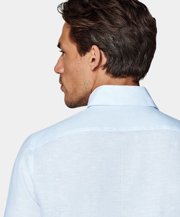 Light Blue Slim Fit Shirt