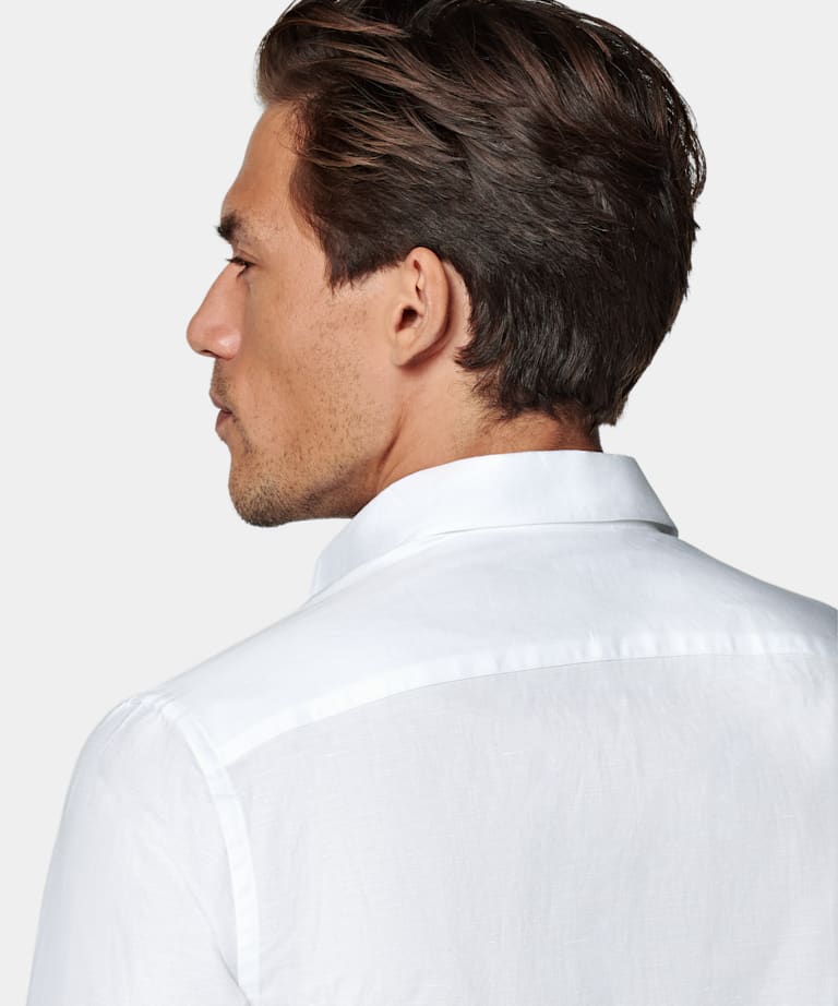 White Tailored Fit Shirt
