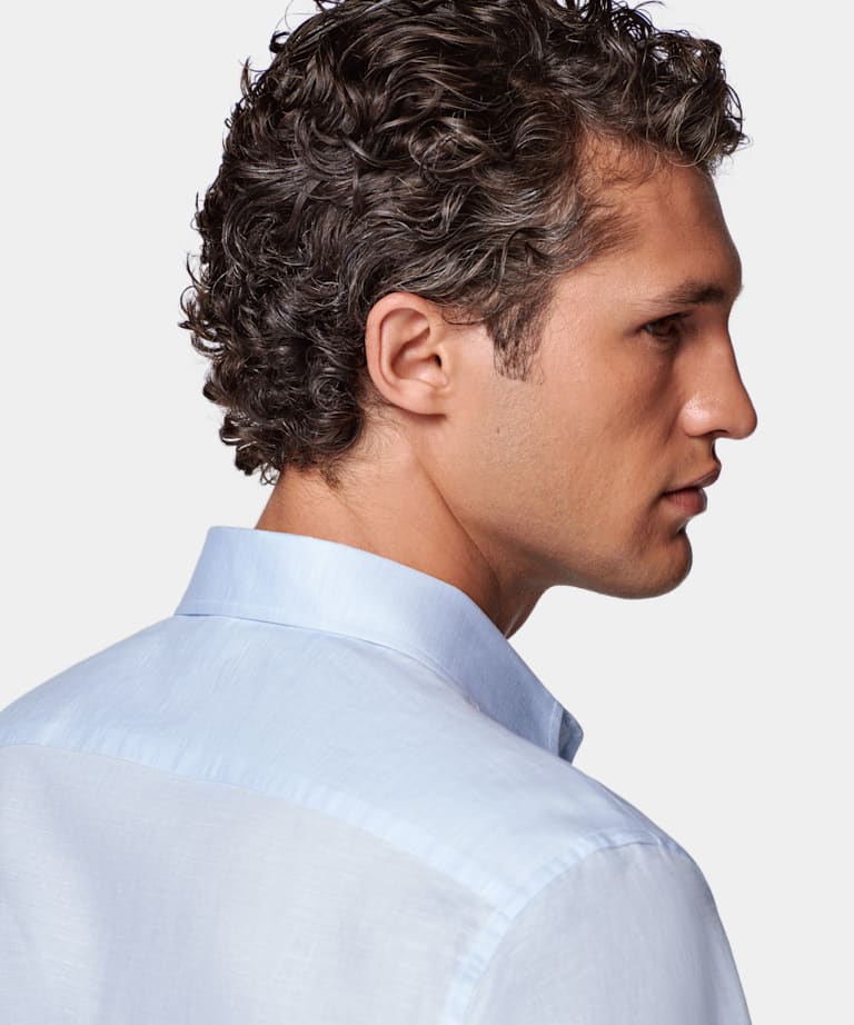 Hemd hellblau Tailored Fit