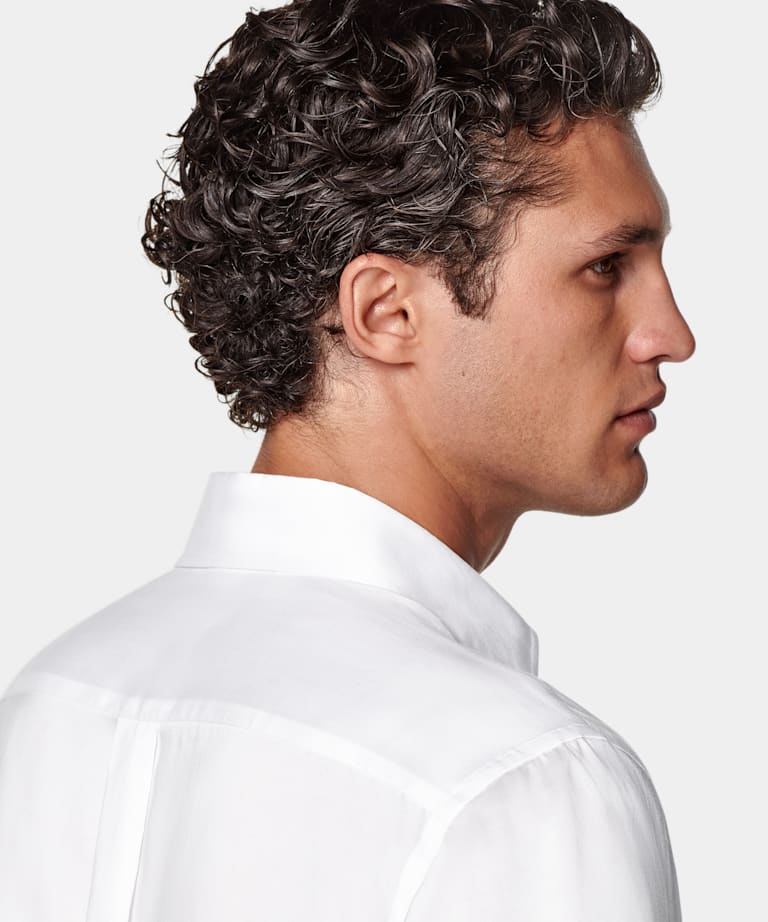 White Tailored Fit Shirt