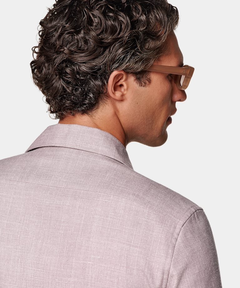 Purple Relaxed Fit Shirt