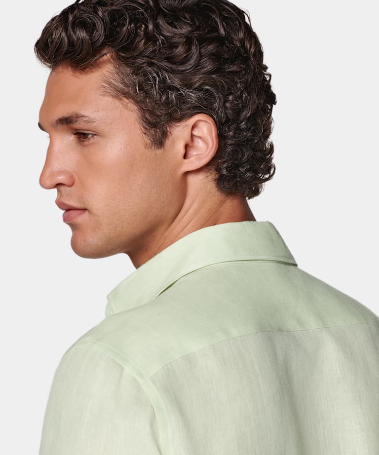 Light Green Relaxed Fit Shirt