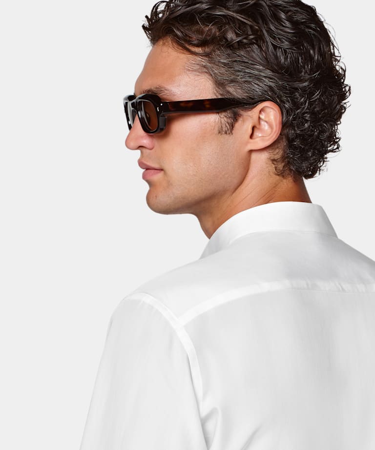 Off-White Lyocell SIlk Shirt