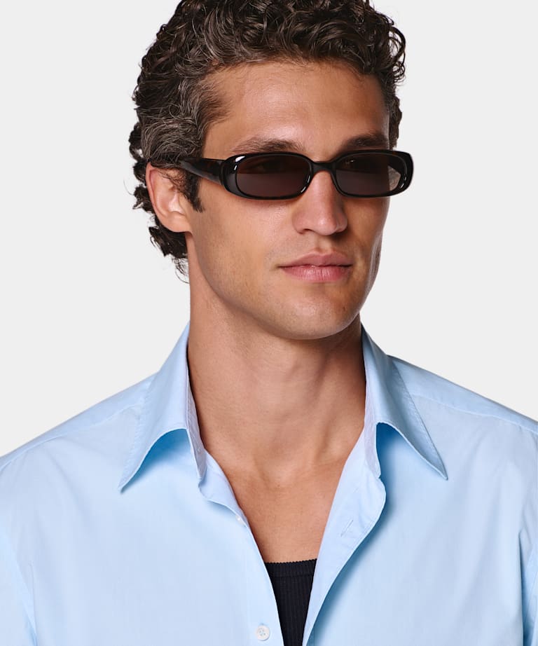 Light Blue Cotton Shirt