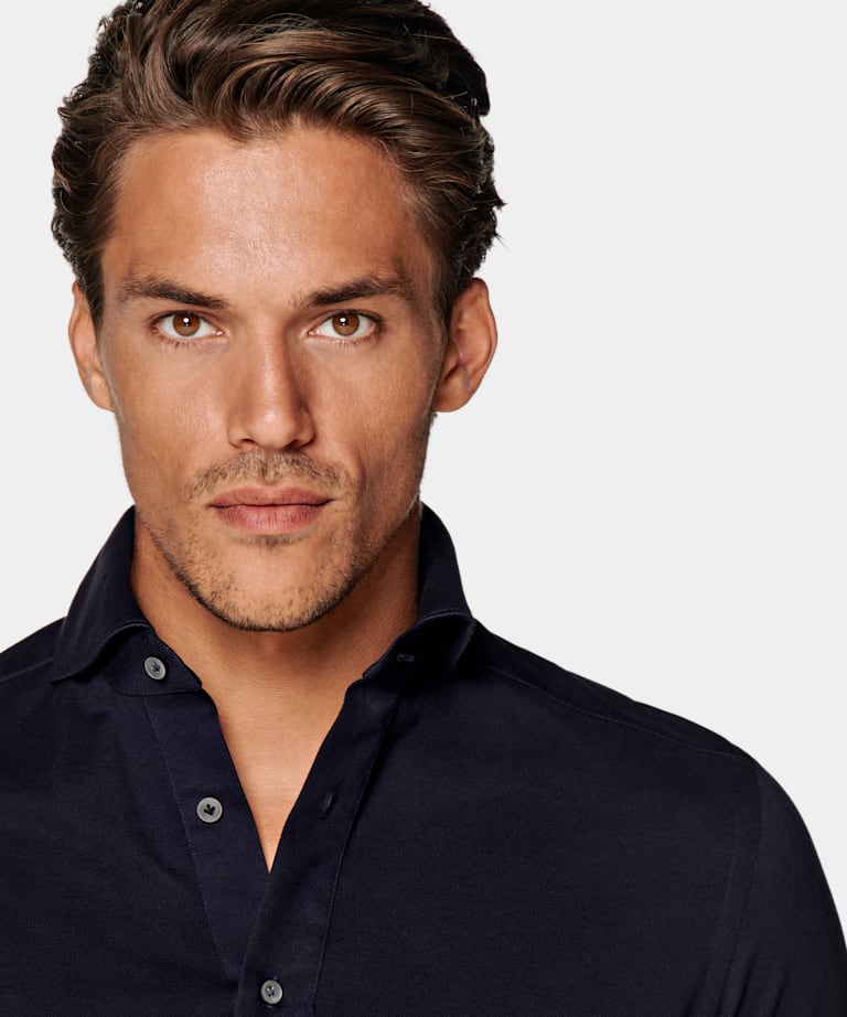 Men's Popover Shirts - Pure & Egyptian Cotton Shirts | SUITSUPPLY US