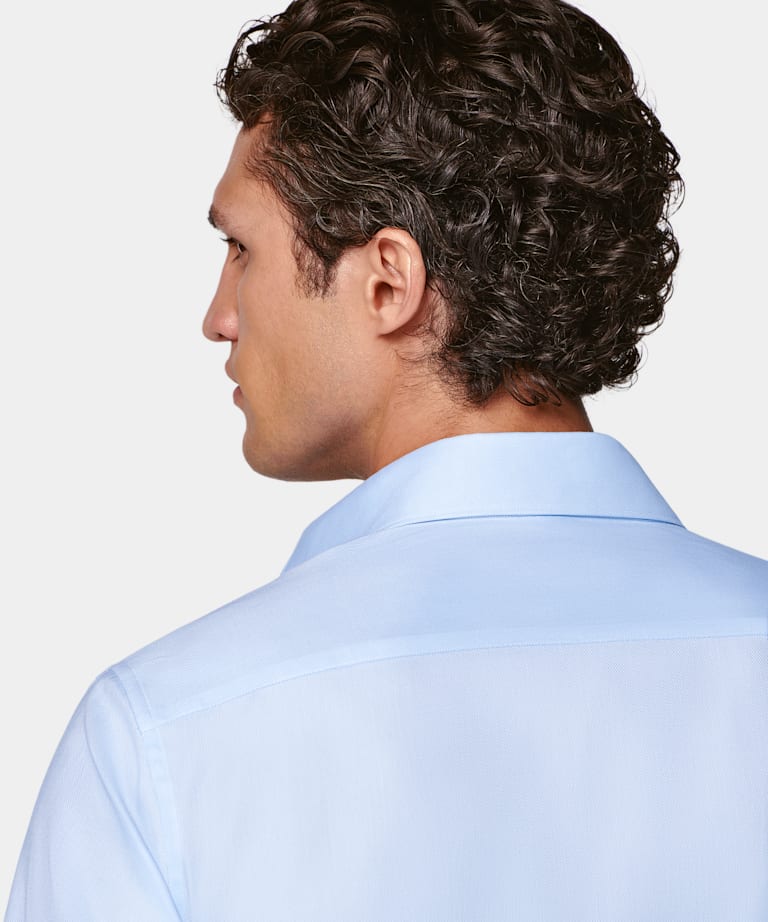 Light Blue Classic Collar Shirt