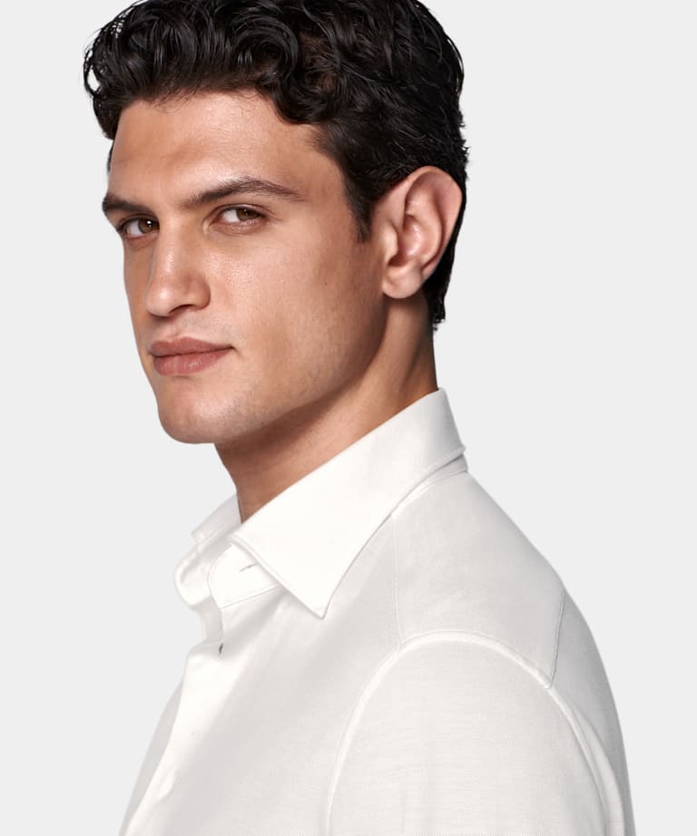 Off-White Cotton Shirt