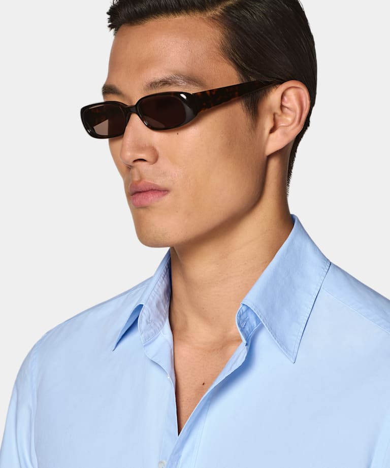 Light Blue Cotton Shirt