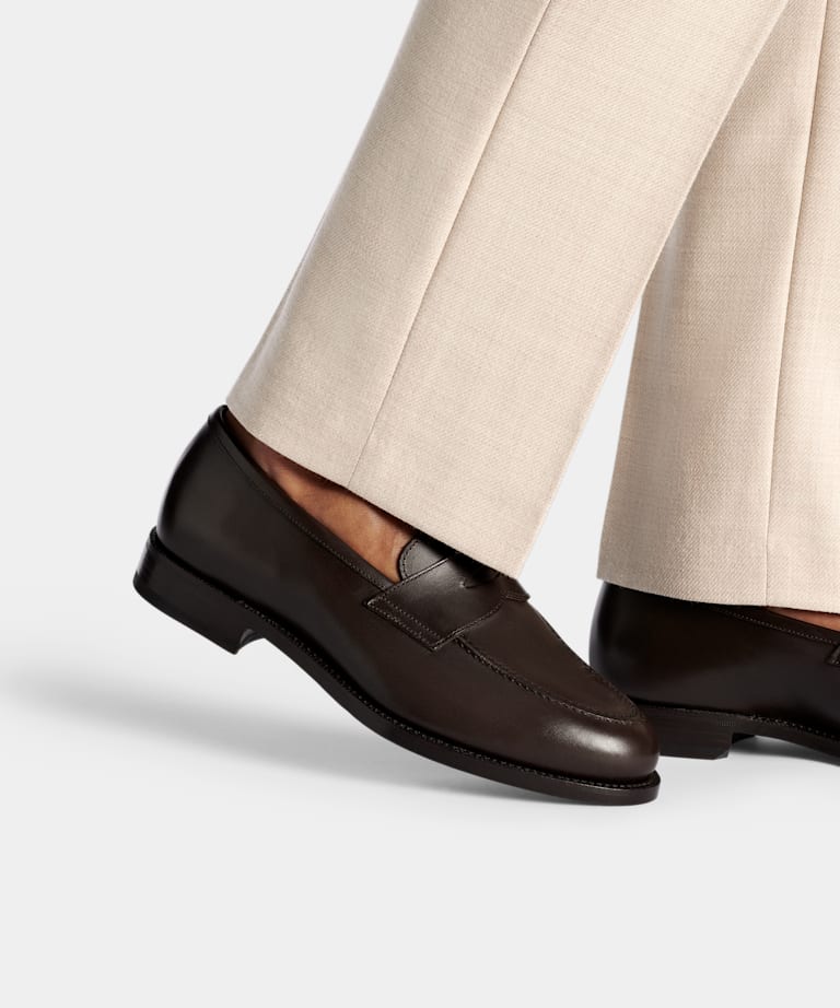 Dark Brown Penny Loafer