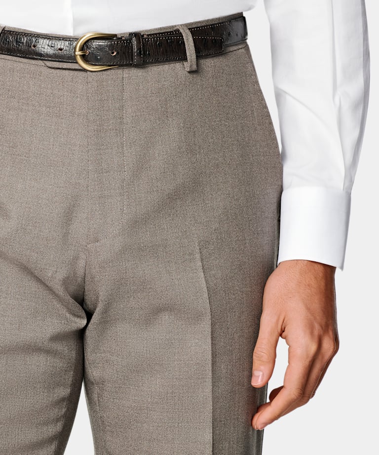 Traje Havana gris topo corte Tailored