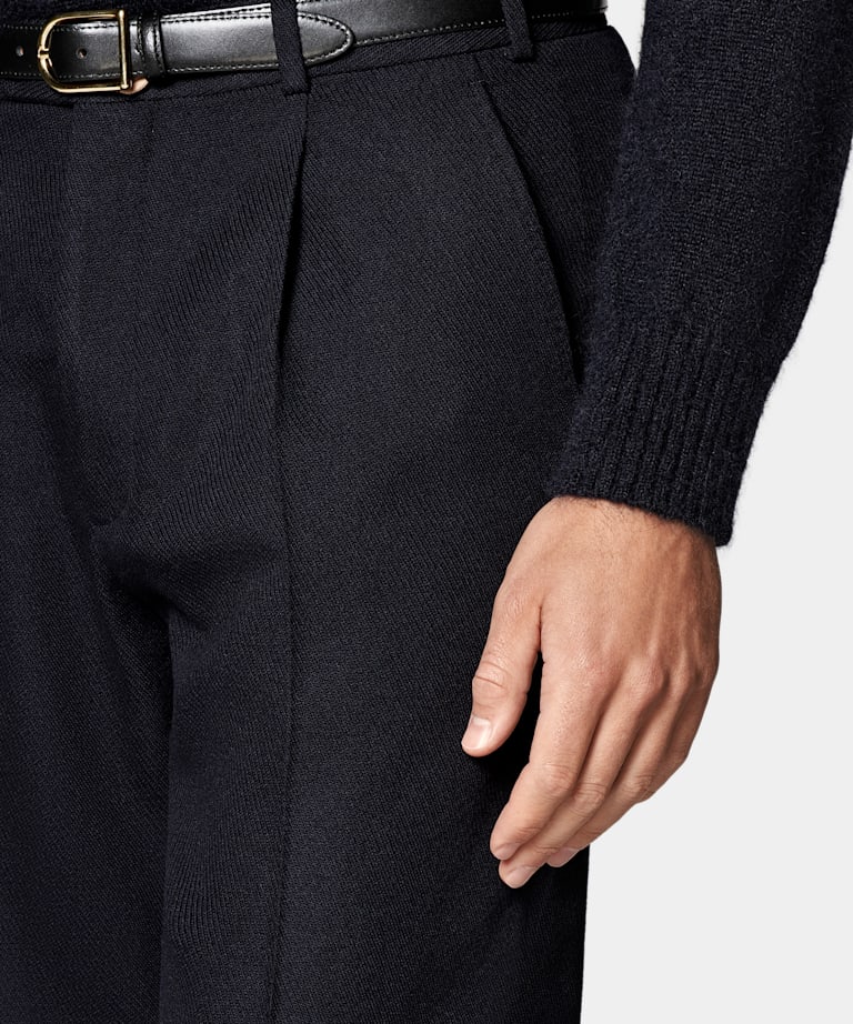 Traje Roma azul marino corte Relaxed