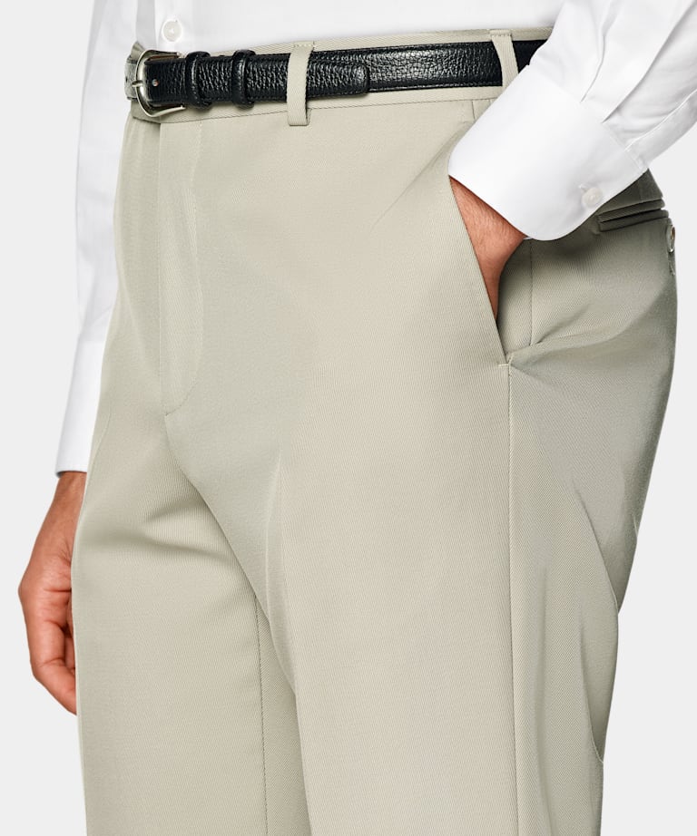 Roma Perennial Anzug hellgrün Relaxed Fit