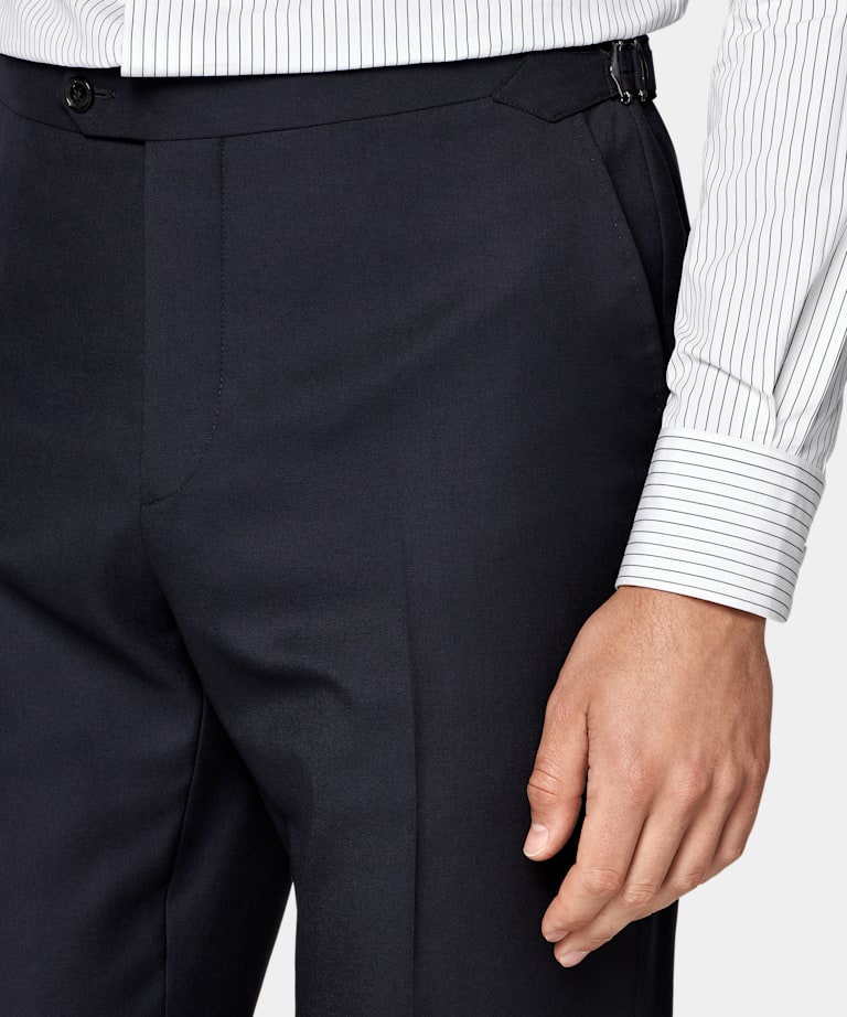 Navy Tailored Fit Havana Suit