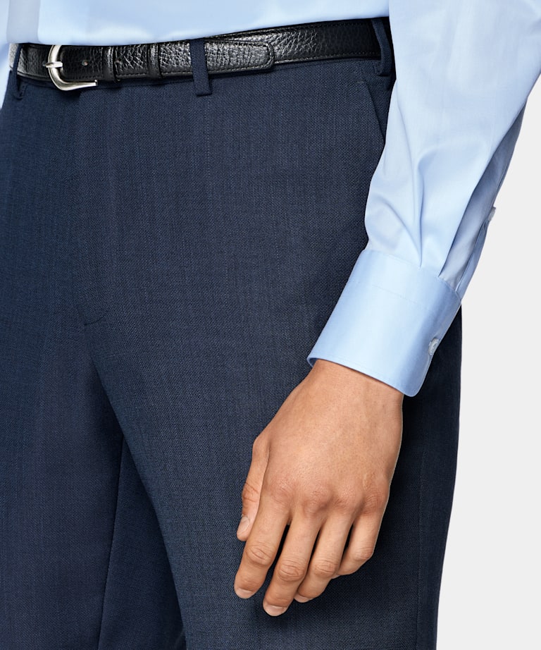 Navy Perennial Tailored Fit Havana Suit